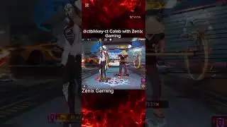 #Zenix Gaming x Ctbikkey: The Colab in Garena freefire