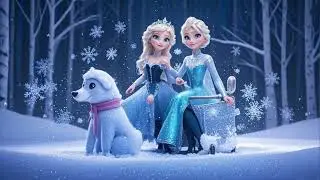 Elsa&rsquo;s Glitter Snow Transport 3 | Magical Winter Kids Song ❄️✨