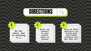 Rare Bible Facts Quiz | How Well Do You Know the Bible?