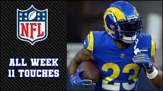 Rams Rookie RB Kyren Williams ALL Touches in Week 11 | Full Highlights vs. Saints