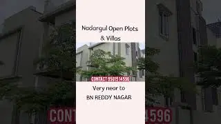 HMDA Approved Open Plots Near Nadergul | Open Plots for Sale in Nadergul Hyderabad, Call:9581514596