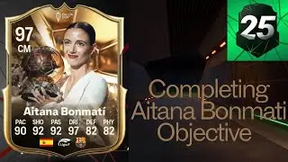 Completing Ballon d'Or Aitana Bonmati Objective! | MADFUT 25