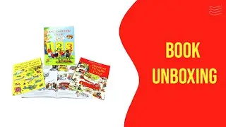 Richard Scarry's 10 Books Set Collection - Book Unboxing