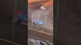 Nick Hoffman Takes the Lead Wins Heat Race 1 Real American Beer Late Model Series World of Outlaws