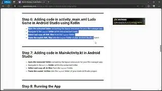 Create a ludo game in android studio