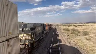 Southwest Chief Train Ride - BNSF Transcon - Dalies to Holbrook (May 21, 2022)