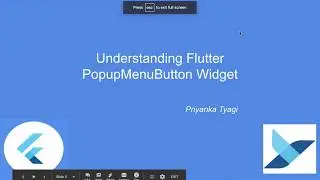 Understanding Flutter PopupMenuButton Widget