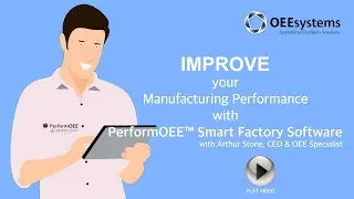 Improve your Manufacturing Performance with our Smart Factory OEE Software