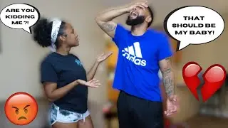 ACTING MAD THAT MY EX IS PREGNANT PRANK ON GIRLFRIEND!