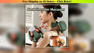 NEW N7 Master Hand Shoulder and Neck Massage Machine Cervical Spine Massager Trapezius Electric