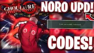 🔥*NORO V2* ALL LATEST NORO UPDATE 1.5 CODES FOR GHOUL RE | ROBLOX GHOUL RE CODES