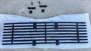 Installing Pickup Truck Bumper Billet Grille Grill Insert | Compatible with 2009-2014 Ford F150