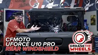 How To Install SuperATV's Rear Windshield on the CFMOTO UForce U10