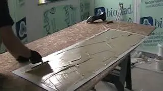 How to fit hygienic wall cladding | Applying our adhesive