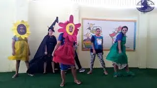 A linda rosa juvenil.