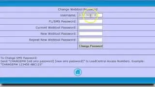 Retailer Sim Loadcentral Webtool Unlock and Change Password