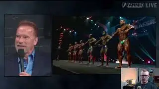 Top 4 After Prejudging 2022 Arnold Classic Men's Open Bodybuilding