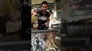 # جبت لكم ارخص سوق سمك في جمصه البلد 👍😘