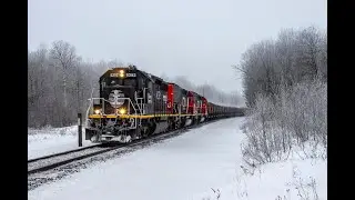 Railfanning the Minnesota Iron Range January 2, 2021
