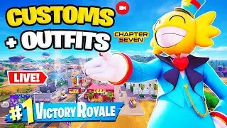 🔴 EM BREVE GIVEAWAY PSN CARD |CUSTOMS GAMES PT/BR SOLO/DUOS & CRIATIVO/SQUADS #ad  #fortnite