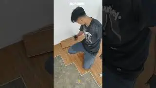 Proses Pemasangan lantai SPC FLOORING