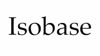 How to Pronounce Isobase