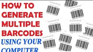How to generate multiple Jio Bar Codes without Using Phone