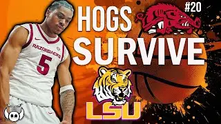 DARIUS ACUFF DOMINATES THE LSU TIGERS IN HOGS WIN