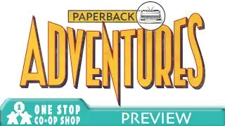 Paperback Adventures | Tutorial and Playthrough (KS prototype) | with Jason