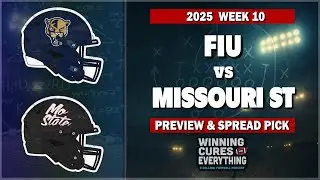 Прогноз FIU против Missouri State против распространения вируса в студенческом футболе 2025 года