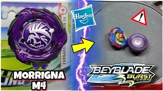 Morrigna M4 el Turbo Bey M&Aacute;S RARO 🤯 Unboxing Beyblade Burst Turbo HASBRO