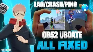 BEST LAG FIX SETTING ⚙️IN FREE FIRE MAX 📱☠️
