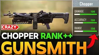 FAST ADS CHOPPER GUNSMITH CALL OF DUTY MOBILE | DEADLY CHOPPER RANK BUILD FOR COD MOBILE |