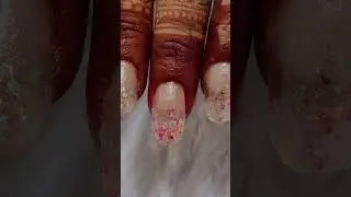 Bride gel nail extensions 👰💅
