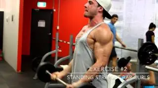 Xavier Wills Classic Bodybuilder Bicep Workout 2 Weeks Out Of FitX 2014