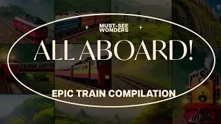 Epic Train Compilation: Best Trains Around the World You Must See