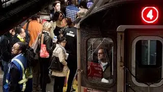 Man pushes woman onto subway tracks at Union Square