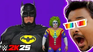 Batman vs Doink The Clown 🤡🦇 WWE 2K25 CRAZY MATCH 