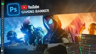 Создаем баннер YouTube GAMING с помощью Photoshop!