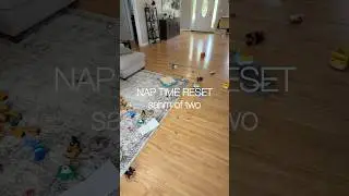 Nap Time Reset as a SAHM of two #reset #resetwithme #cleaningsounds #asmrclean #letsclean #clean