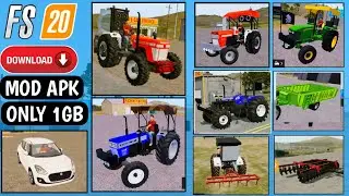 FS 20 NEW INDIAN TRACTOR | fs 20 indian tractors | farming simulator 20 indian tractors
