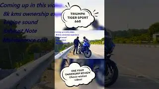 Most value for money sports tourer by Triumph! One year ownership review #triumph #kaathumela #bike