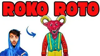 Como DIBUJAR a ROKO ROTO el Animatronico amigo del PAYASO 404 (Carnero) Fede Vigevani