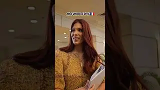 Miss Universe 2016 🇫🇷👑Iris Mittenaere in El Salvador   #missuniverse #france #queen