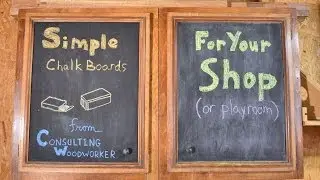 Simple Shop Chalk Boards