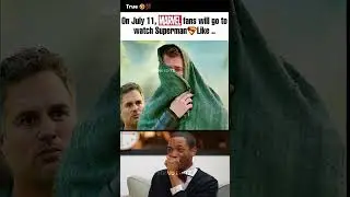 Marvel Fan's Watching Dc Superman Movie 😂🤣 #dc #superman #clarkkent #jamesgunn #trending #shorts