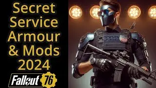 Fallout 76 Secret Service Armor Guide with All mods, Jetpack & how to Craft 2024 Update #fallout76