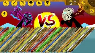 999 ARMY MIX GIANT VAMP VS 999 ARMY MIX GRIFFON UNDEAD | STICK WAR LEGACY | KASUBUKTQ