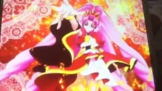my top 4 in go princess precure 1 cure flora 2 cure twinkle 3 cure scarlet 4 cure mermaid