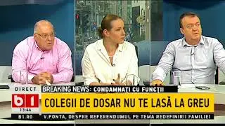 TALK B1- CONDAMNATI CU FUNCTII IN CODUCEREA STATULUI, FRATIA DOSSARELOR PE PLAN LOCAL